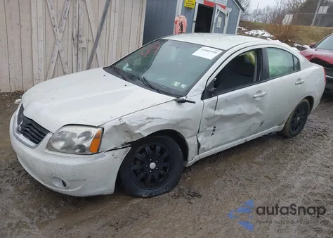 2008 Mitsubishi Galant Es z USA, uszkodzony, nr VIN 4A3AB36F78E014033